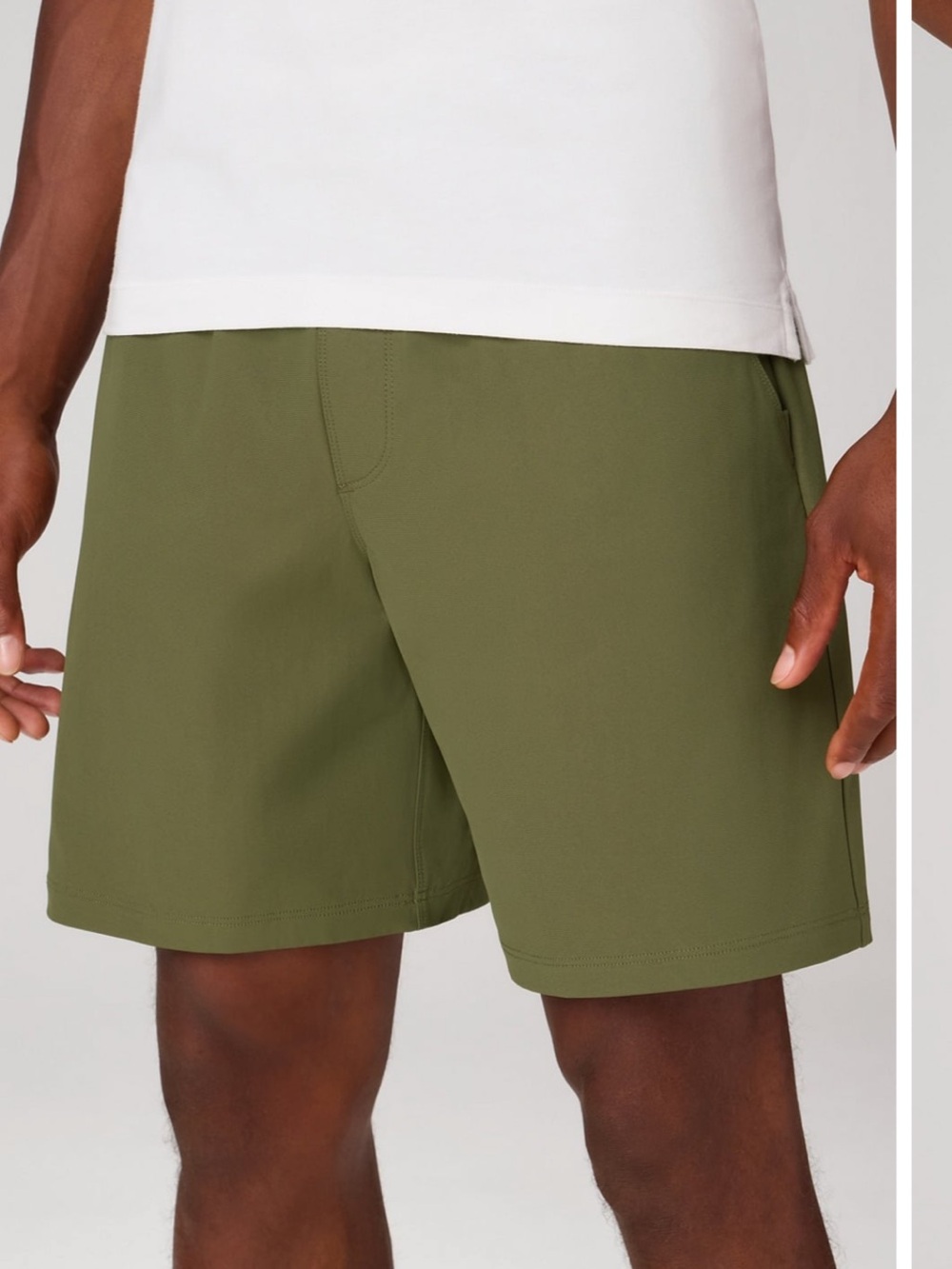 FABLETICS The Don Pull-On Short 8in NWT Size L
